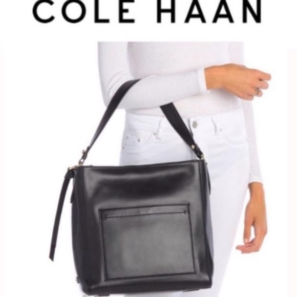 Cole Haan Handbags - SALE  Black Leather Kaylee Hobo Purse